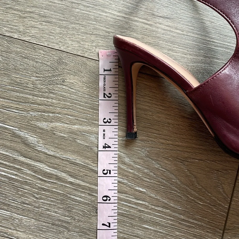 Halston Heritage Betty Leather Slingback Booties - Picture 10 of 12